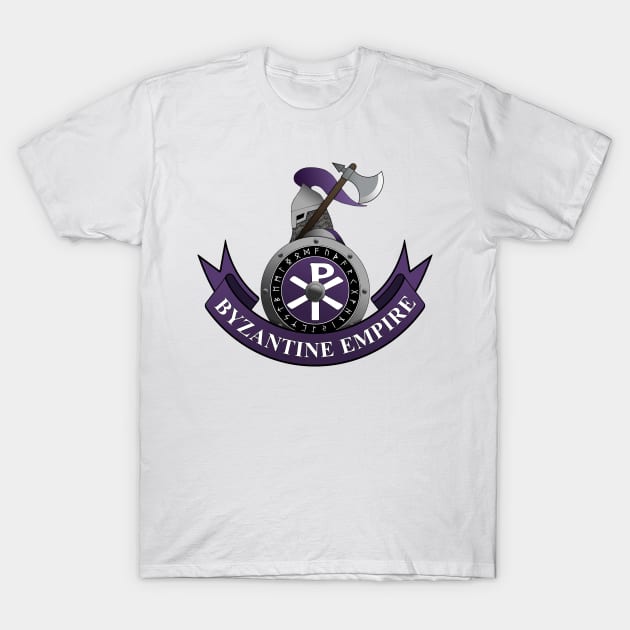 Byzantine Empire Varangian Guard T-Shirt by AgemaApparel